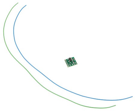 Ngineering NLD8032A All Scale Ultra-Miniature Beacon Simulator Circuit Board -- Use w/White or Blue LEDs For Use w/Sound DCC Decoders & RC - Input: 3.3-18V DC
