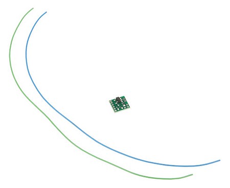 Ngineering NLD8033A All Scale Ultra-Miniature Gyralight Simulator Circuit Board -- Use w/Red LEDs For Use w/Sound DCC Decoders & RC - Input: 3.3-18V DC
