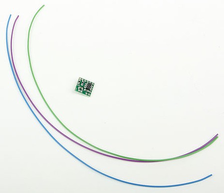 Ngineering NLD8034 All Scale Ultra-Miniature Ditch Light Simulator Circuit Board -- For Use w/Sound DCC Decoders & RC Applications - Input: 3.3-18V DC