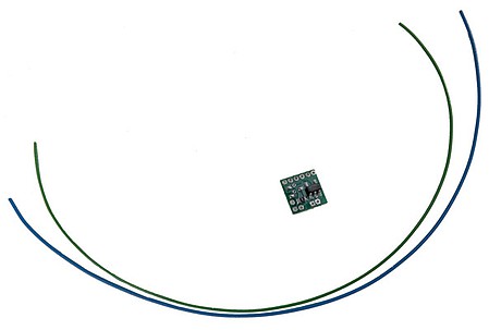 Ngineering NLD8040 All Scale Ultra-Miniature FRED (End-of-Train/EOT) Simulator Circuit Board -- For Use w/Sound DCC Decoders & RC Applications - Input: 3.3-18V DC