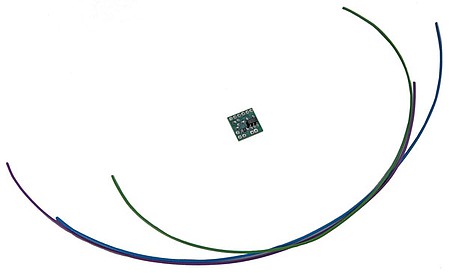Ngineering NLD8043 All Scale Ultra-Miniature Universal Strobe Simulator Circuit Board -- For Use w/Sound DCC Decoders & RC Applications - Input: 3.3-18V DC