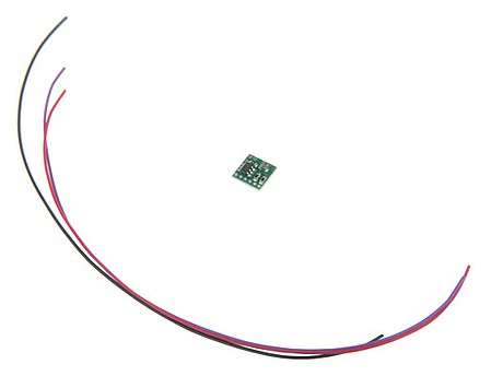 Ngineering NLD8049 All Scale Ultra-Miniature 6-LED Chase Light Simulator Circuit Board -- Use w/White or Blue LEDs For Use w/Sound DCC Decoders & RC - Input: 3.3-18V DC