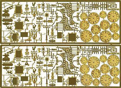 Ngineering NM001 N Scale Clock Faces and Weather Vanes