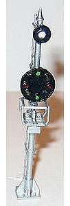 NJ International 1212 HO Scale B&O Mast Position Signal - Assembled brass w/LEDs