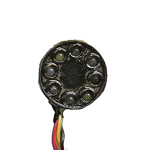 NJ International 1217 HO Scale B&O Style Signal -- 8 LED Disc Head Only