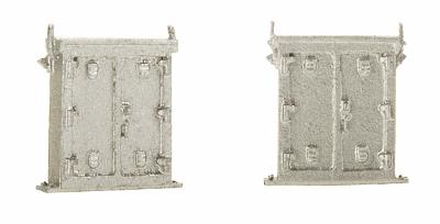 NJ International 2359 N Scale Lineside Signal Cabinets pkg(2)