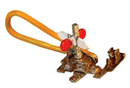 NJ International 2918 N Scale Phol Low Design Switch Stand w/Modern Ergonomimc Throw Handle