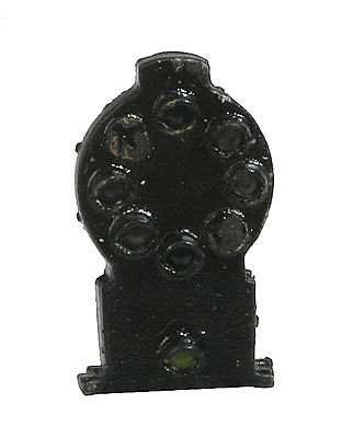 NJ International 3223 O Scale B&O-Style Color Position Light CPL Ground (Dwarf) Signal -- Signal w/1 Marker