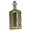 NJ International 3353 O Scale Relay Cabinet with Opening Doors -- Brass