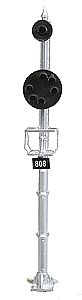 NJ International 4314 S Scale Baltimore & Ohio-Style Color Position Light Block Signal