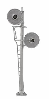 NJ International 4351 S Scale SA Type Target Signal, Brass, Bi-Color LEDs -- Double Target
