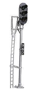 NJ International 4401 S Scale Type D LED Signal -- LED 3-Aspect