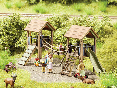 Noch 14367 HO Scale Adventure Playground - Laser-Cut Minis -- Kit