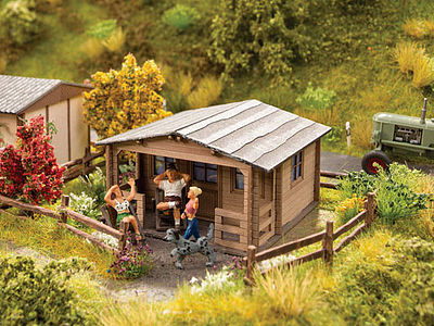 Noch 14635 N Scale Allotment Garden House -- Laser-Cut Kit - 1-1/8 x 1-1/8 x 3/4" 2.9 x 2.8 x 1.8cm