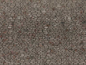 Noch 60371 HO Scale Structured Flexible 3-D Texture Sheet -- Quarrystone Wall 11 x 3-15/16" 28 x 10cm