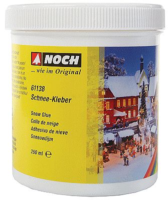 Noch 61138 All Scale Snow Glue -- 8-7/16oz 250mL