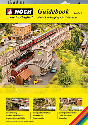 Noch 71911 All Scale St. Sebastian Model Landscaping Guidebook -- English (Softcover, 120 Pages)
