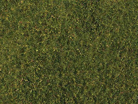 Noch 7291 All Scale Meadow Foliage Sheet -- Medium Green 7-7/8 x 9" 20 x 23cm
