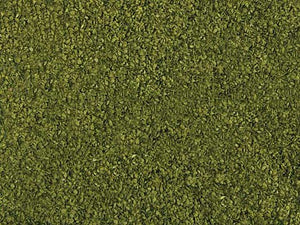 Noch 7300 All Scale Leafy Foliage Sheet -- Medium Green 7-7/8 x 9" 20 x 23cm