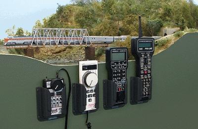 New Rail Models 40020 All Scale Universal Throttle Pocket (ABS); Holds Atlas, CVP, Digitrax, Lenz, NCE & MRC -- Single