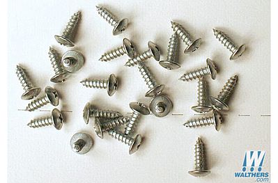 New Rail Models 40058 All Scale Blue Point(TM) Turnout Controller Accessories -- Mount Screws pkg(25)