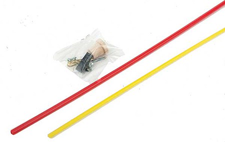 New Rail Models 40325 All Scale Mini Flex Link Installation Kit -- Includes Hardware, 12" Flex Link Tubing & Instructions