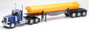 New Ray 10553 1/32 Peterbilt 379 w/Side Dump Trailer (Die Cast)
