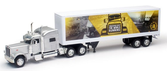 New Ray 13453 1/32 Peterbilt 389 w/Dry Van Trailer (Die Cast)