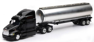 New Ray 15433 1/43 Peterbilt 387 Chrome Oil Tanker (Die Cast)