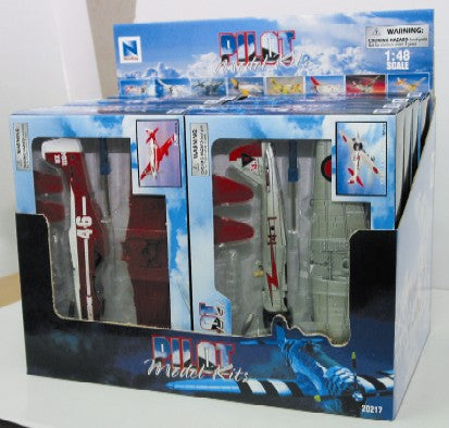 New Ray 20217 1/48 WWII Fighter Planes Counter Display (12 Total) (Plastic Kits)