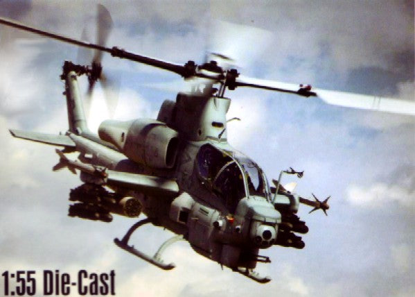 New Ray 26123 1/55 Bell AH1Z Cobra Helicopter (Die Cast)