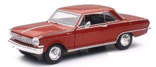 New Ray 71823 1/24 1964 Chevy Nova SS Car (Die Cast)