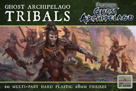 North Star Figures FGAP03 28mm Frostgrave Ghost Archipelago: Tribals (20) (D)