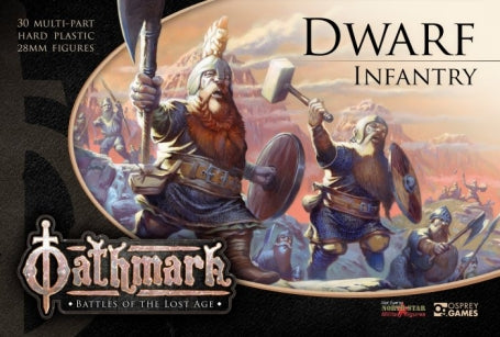 North Star Figures OAKP101 28mm Oathmark Battle of the Lost Age: Dwarf Infantry (30) (D)