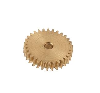 Northwest Short Line 115306 HO Scale Worm Gear - RH Brass 2.0mm Bore -- 30 Teeth