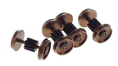 Northwest Short Line 25846 HO Scale ROCO/Atlas GP38-2 Nickel Silver Wheelsets -- 40"/110