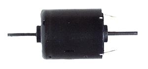Northwest Short Line 293519 All Scale Round Can Motor, 12 Volt DC -- 29 x 35mm, Double Shaft 2.4mm Dia. x 17mm, 8,500rpm