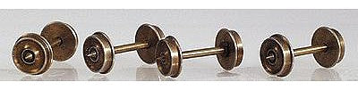 Northwest Short Line 371874 HO Scale .944 Pointed Axle Nickel-Silver Wheelsets -- 33"/110 Atlas "Made In China" Cars