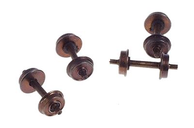 Northwest Short Line 373024 HOn3 Scale HOn3 Shoulder Axle Nickel-Silver Wheelset -- 24"/88