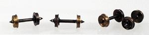 Northwest Short Line 375534 HOn30 Scale HOn30 Pointed .615 Axle Nickel-Silver Wheelset -- 20"/64 Joe Works