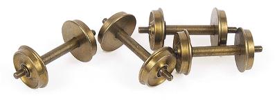 Northwest Short Line 377914 Sn3 Scale Sn3 Shoulder Axle Nickel Silver Wheelset -- 24"/88