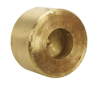 Northwest Short Line 4066 HO Scale Brass Flywheel (Press-Fit) -- For 2.0mm Shaft, 18mm Outside Diameter x 11mm Length
