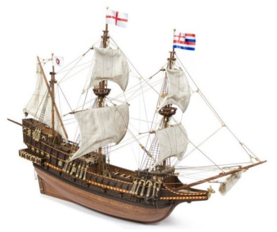 Occre 12003 1/85 Golden Hind 3-Master English Galleon Sailing Ship (Intermediate Level)
