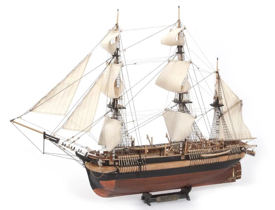 Occre 12009 1/75 HMS Erebus 3-Masted Royal Navy Sailing Ship (Intermediate Level)