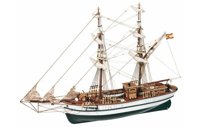 Occre 13001 1/65 Aurora 2-Masted Sailing Ship (Intermediate Level)
