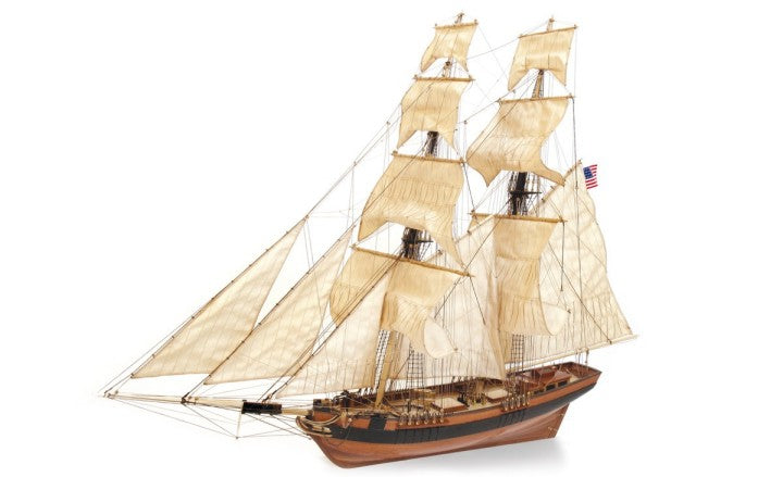 Occre 13003 1/53 Dos Amigos 2-Masted 19th Century American Sailing Ship (Intermediate Level) (D)