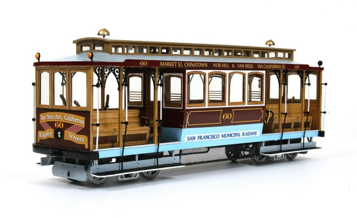 Occre 53007 1/24 San Francisco Cable Car (Intermediate Level)