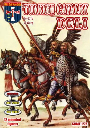 Orion Figures 72055 1/72 Turkish Deli Cavalry XVI-XVII Century (12 Mtd)