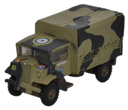 Oxford Diecast NCMP001 N Scale Bedford CMP Truck - Assembled -- Canadian Infantry WWII (camouflage)