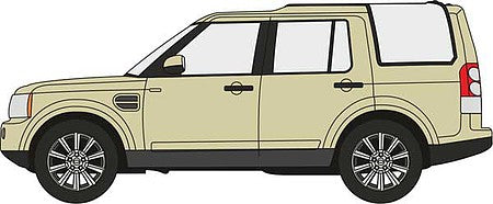 Oxford Diecast NDIS001 N Scale Land Rover Discovery 4 - Assembled -- Ipanema Sand